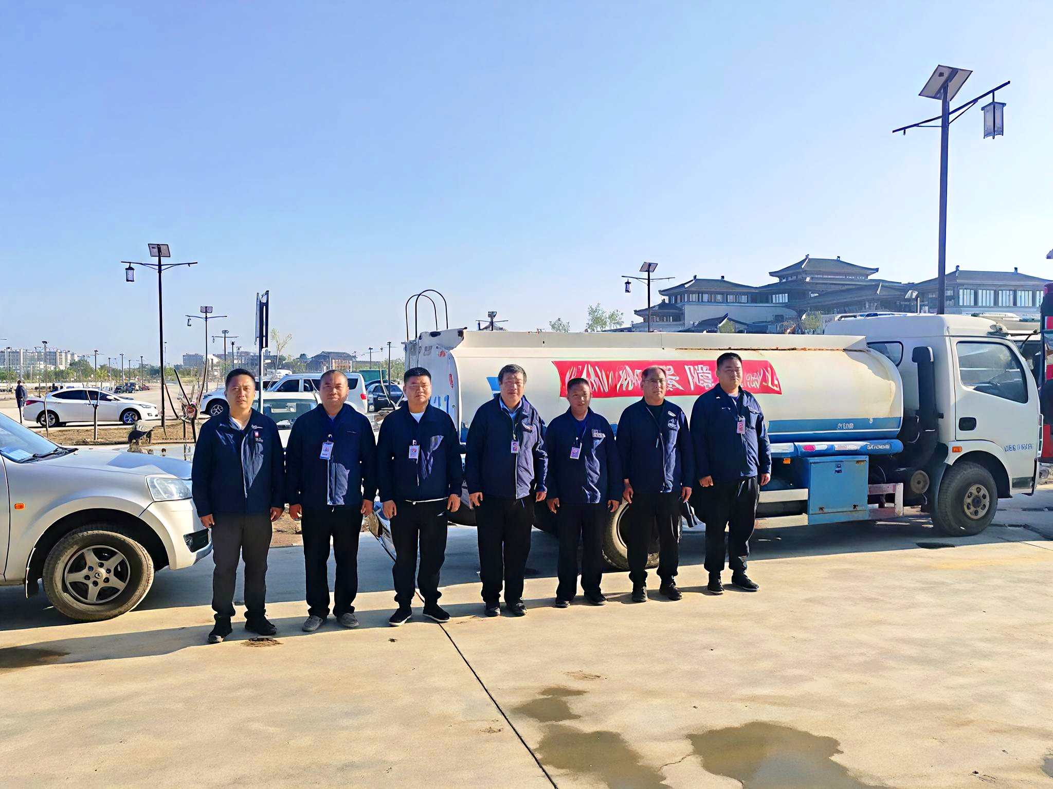 滄州供排水吳橋滄潤公司全力保障吳橋雜技幻樂城&ldquo;五一...
